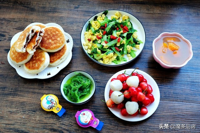 挑战给孩子做早餐30天不重样,坚持每天早起给俩娃做不重样早餐