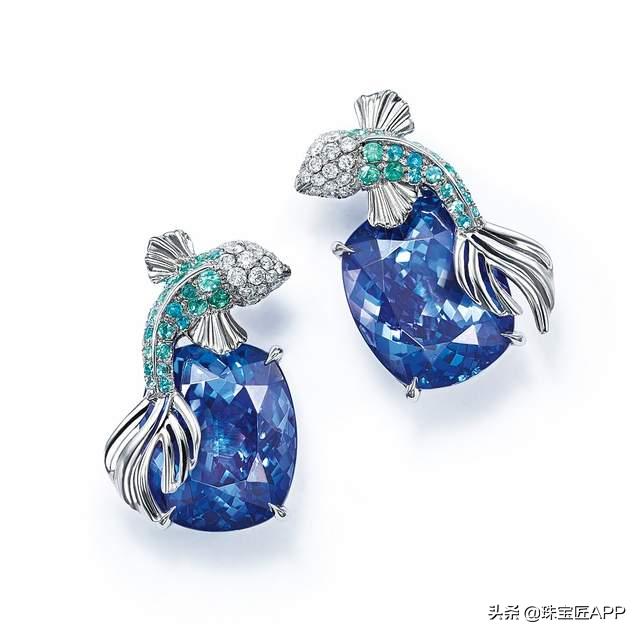 坦桑石首饰排行榜,大牌坦桑石珠宝