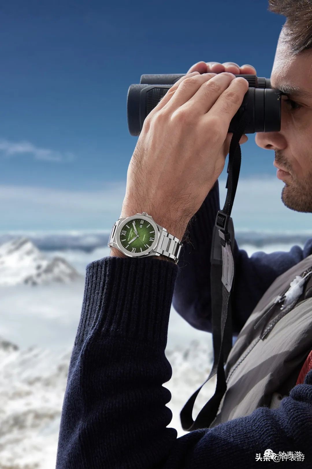 艾米龙冰峰系列冰川蓝腕表,艾米龙冰峰系列手表