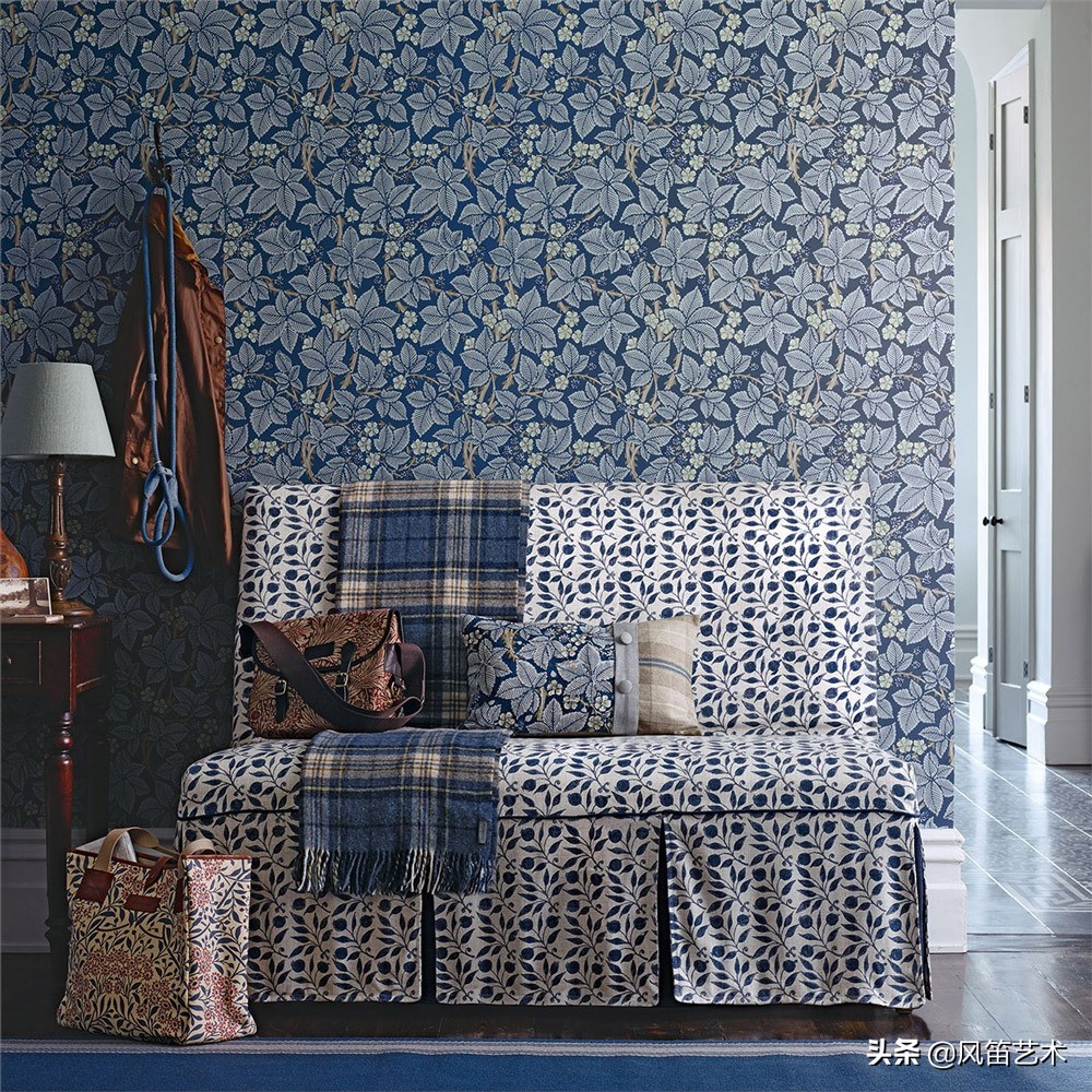 “图案之王”威廉·莫里斯，成就跨越百年的时尚