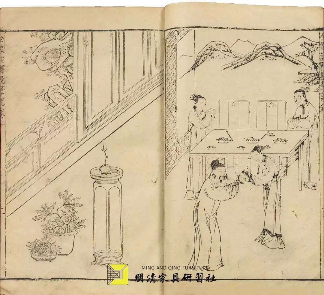 明代文房陈设器,明代室内陈设