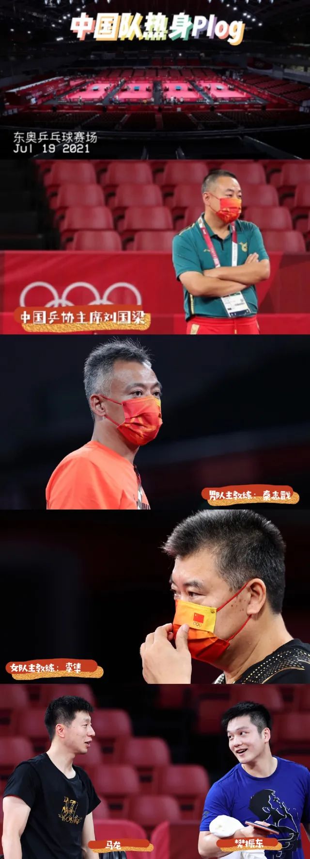 刘国梁樊振东许昕孙颖莎王曼昱,刘国梁评价马龙樊振东孙颖莎陈梦