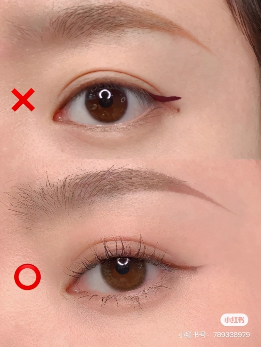 比较日常的6种眼线画法教程,下眼线怎么画眼线好看又简单