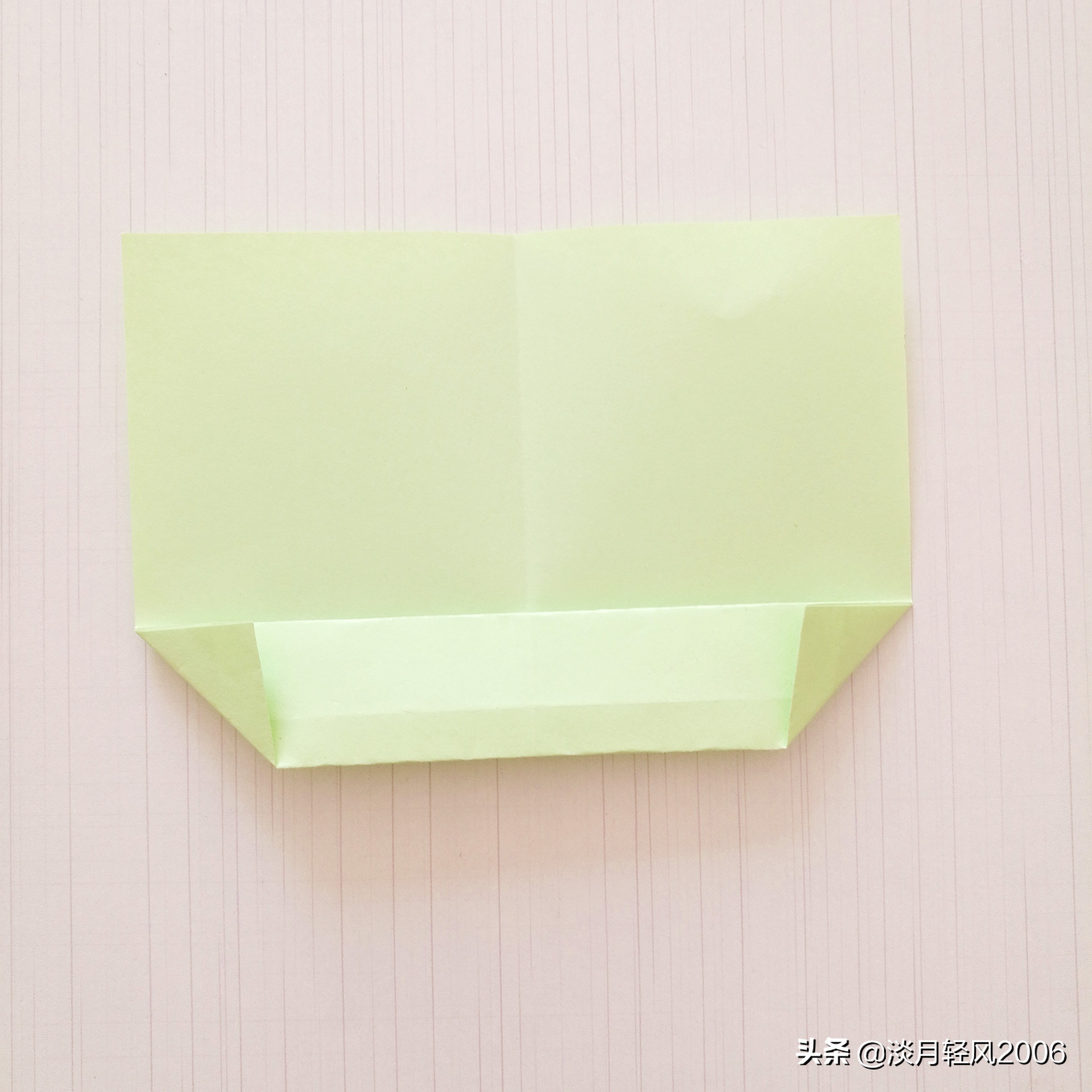 儿童手工折纸简单又美丽信封,用正方形折纸做信封