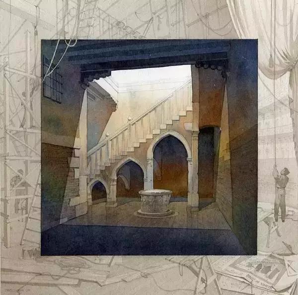 水彩大神之作,国外大师水彩值得一看