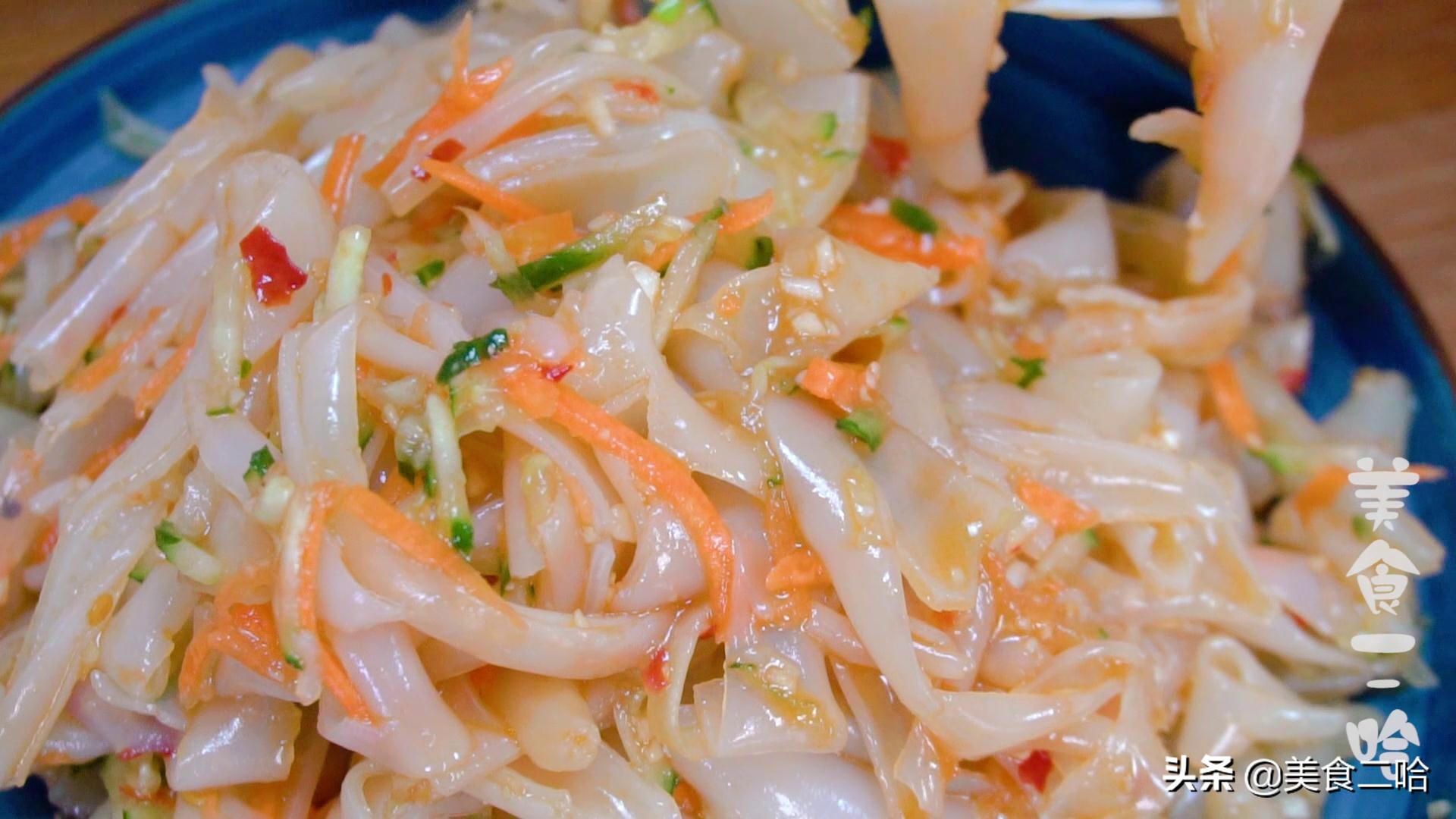 凉皮干裂是不是盐放多了,凉皮干裂