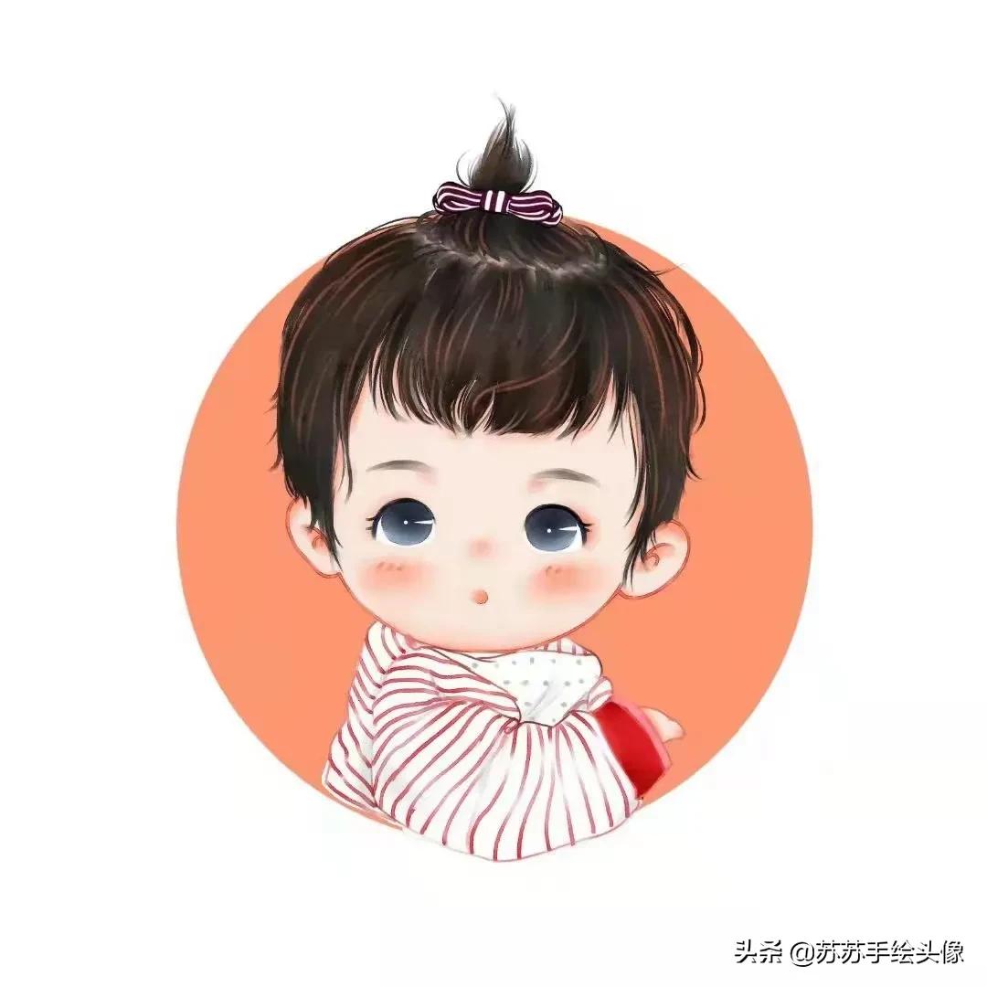 可爱又摆烂的萌娃头像,可爱到极点的萌宝头像