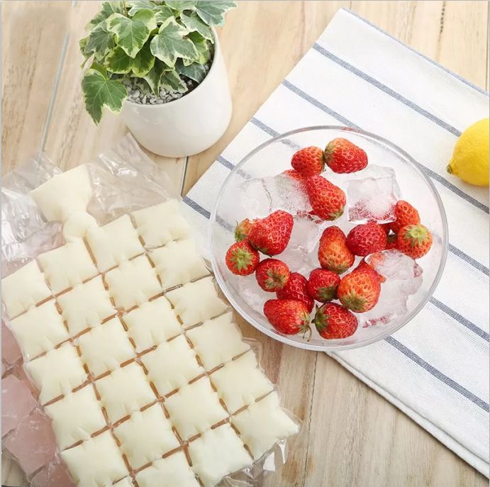 食品级一次性自制密封凉爽冰袋,可以做冰块的冰袋
