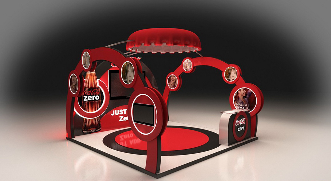 国外创意展台,国外创意展台设计效果图