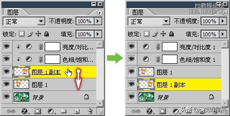 ps黑白图层编辑后还原色彩,ps新建的图层如何拉色彩
