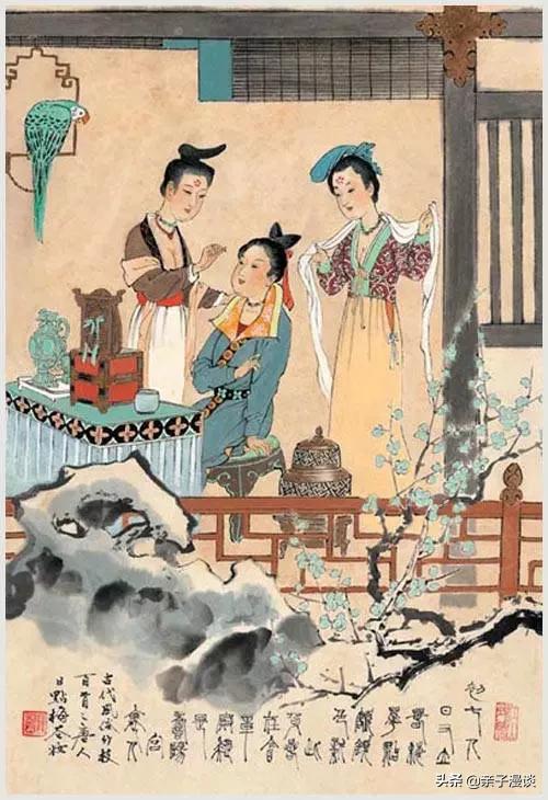 诗词丨100张风俗图，100首诗词，太美了​