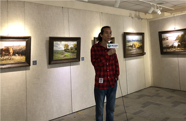 油画个展,刘亚明肖像油画个展在京举行