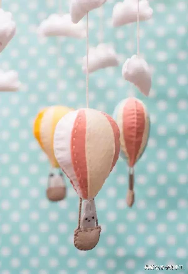 幼儿园气球手工贴画,创意手工气球印画