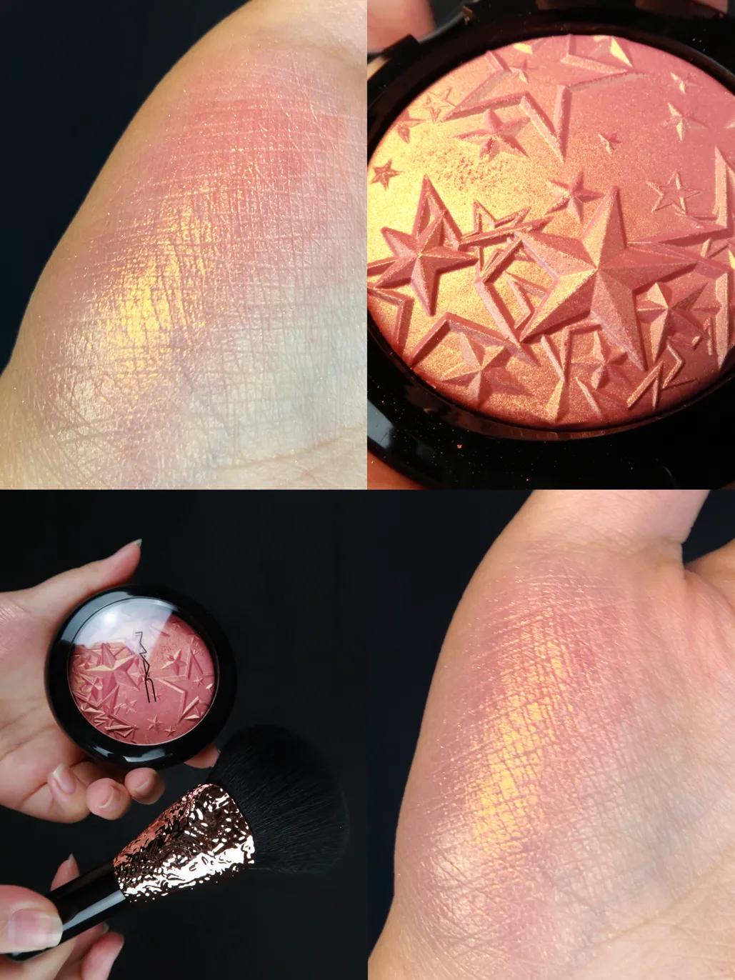 mac圣诞高光peach,macstarquake