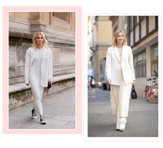 秋冬高级感穿搭淡粉色,奶油色系可爱的穿搭