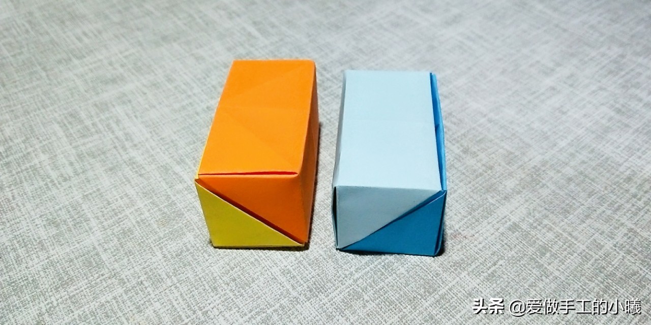小学生手工折纸礼物盒,康乃馨礼物盒折纸简单教程