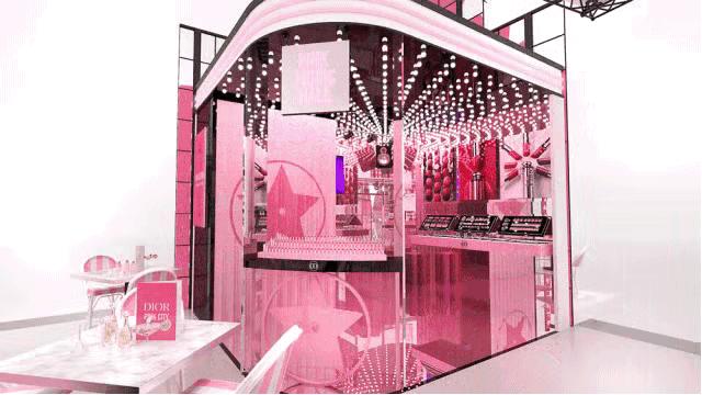 dior粉耀都市,dior沉浸式开箱