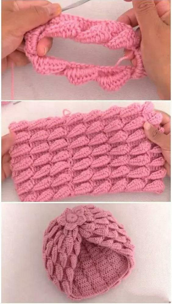 儿童帽子3-6岁毛衣编织图解视频,6-12岁儿童帽子针织教程图解