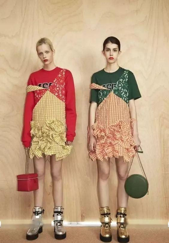 解构与重组设计图片,拼贴服装设计灵感