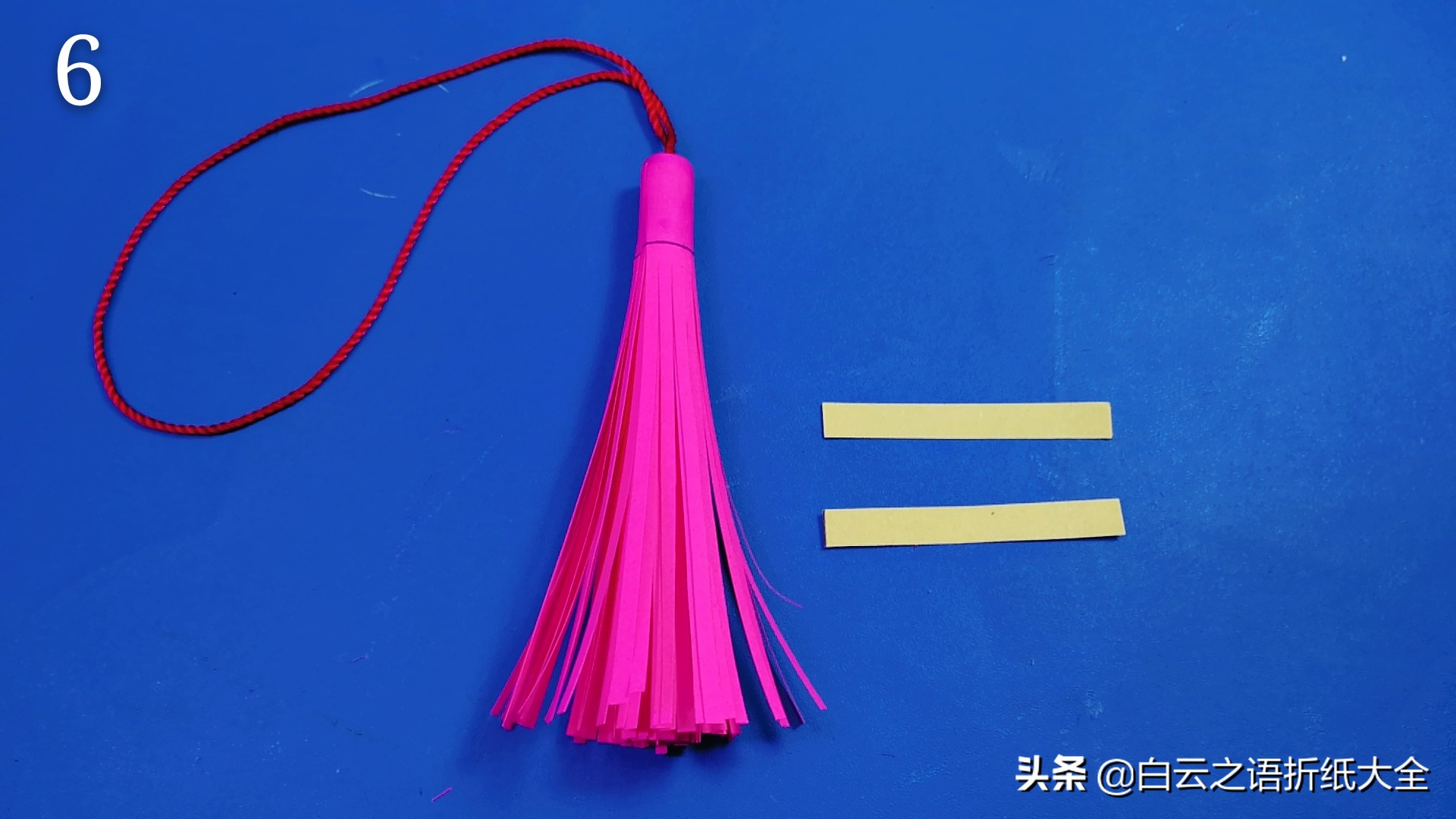 流苏教程简单折纸,折纸大全既简单又好看慢教程