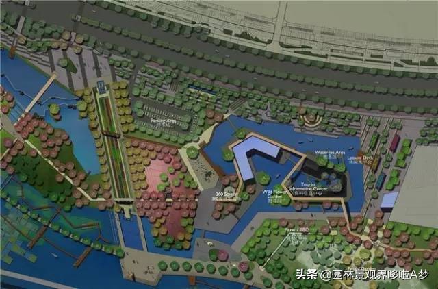 100张水景设计图,景观设计元素整理图