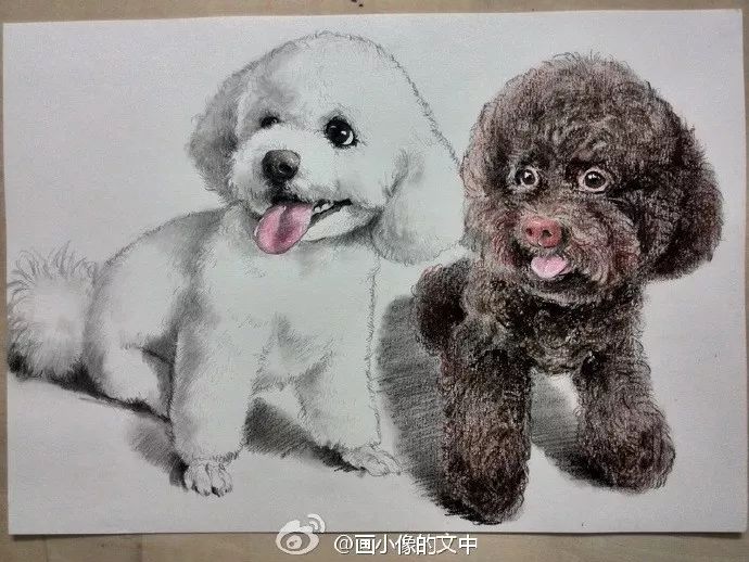 比起打印画，美院毕业的他，笔下这种彩铅水彩画才好看哭了~