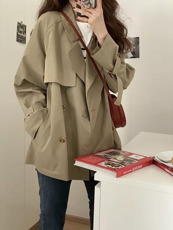 风衣怎么穿才好看简单,新式风衣穿搭技巧