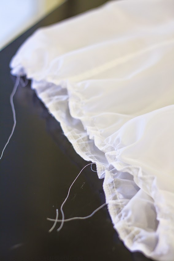 学习制作一款薄纱裙，里面最难的地方，用这个小技巧就能轻松搞定