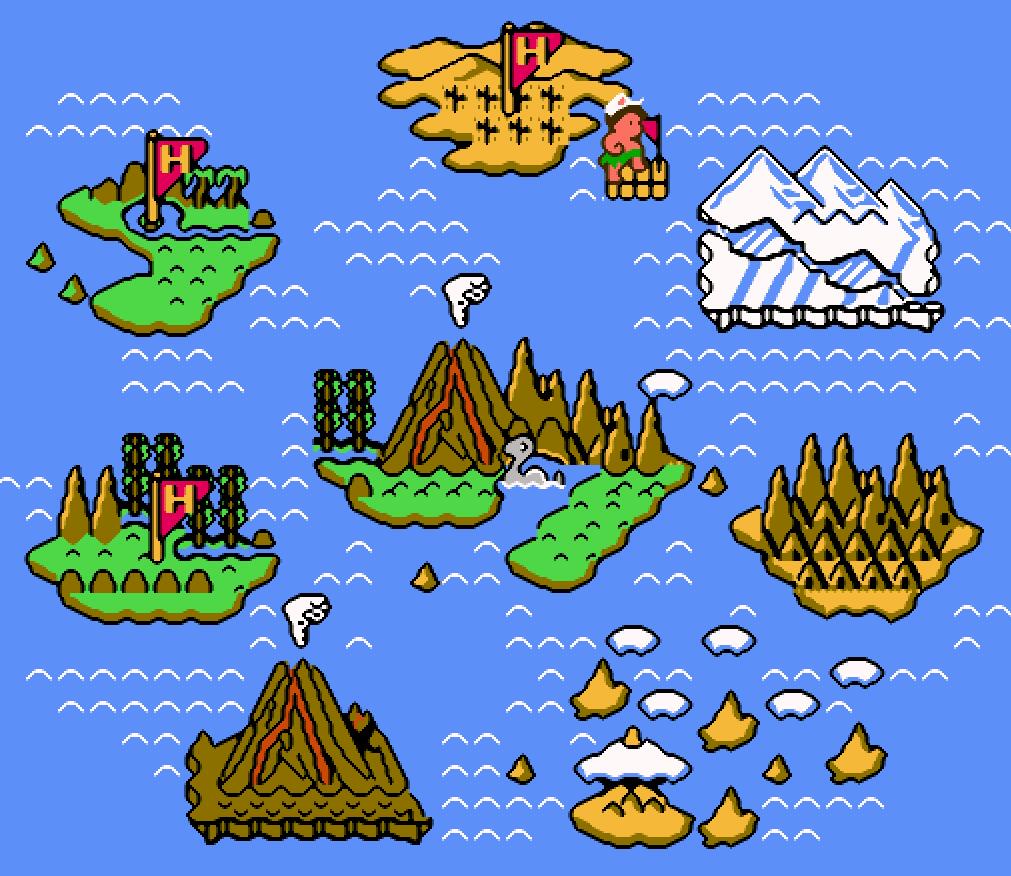 fc游戏冒险岛1992,fc冒险岛游戏有几种