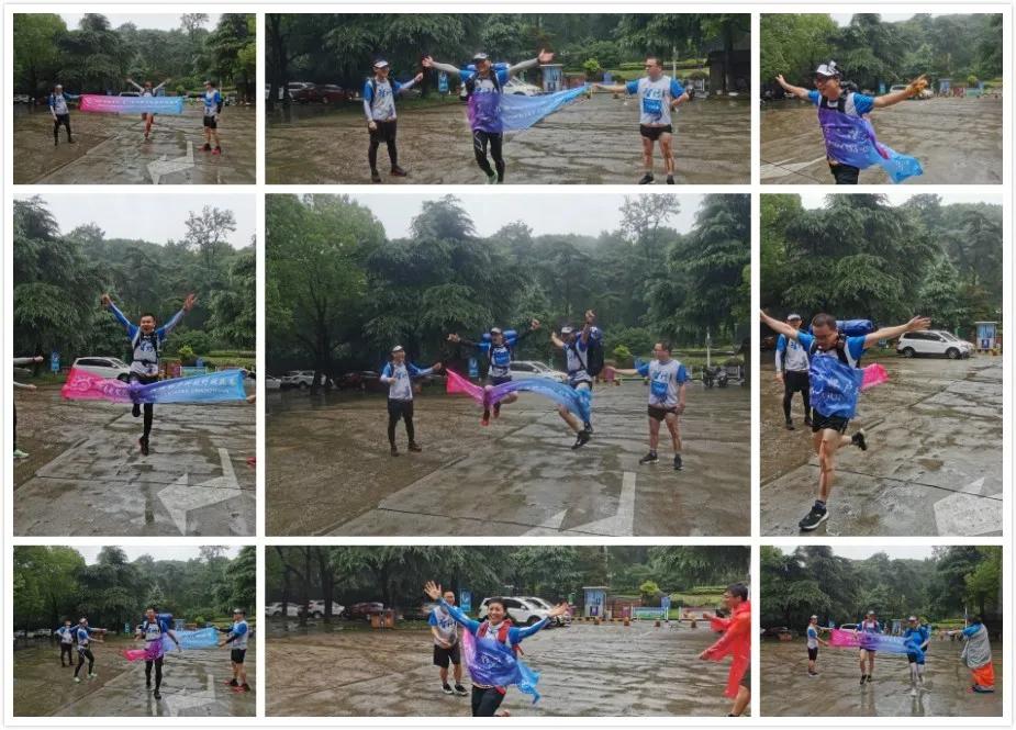 跑向沙9|雨疏风骤，绿肥红瘦，是跑山的节奏——南航沙9拉练