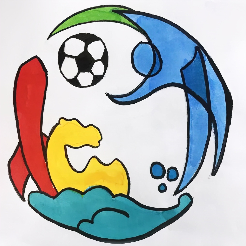 一点奇思妙想，一笔灵动飘逸！新津为明运动会会徽等你来pick