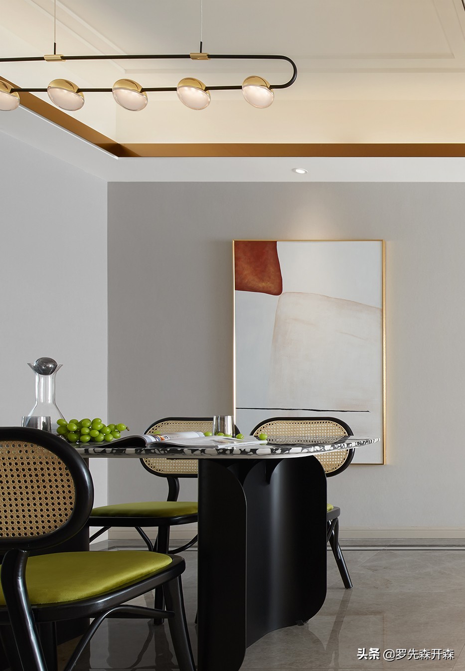 139平精装房装修改造设计效果图,138平米带精装修改造