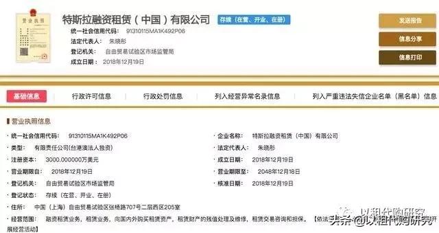 特斯拉融资租赁新车,上汽和特斯拉前景哪个好