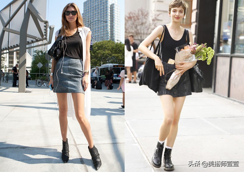 夏天百搭牛仔短裙气质款,时尚减龄牛仔短裙