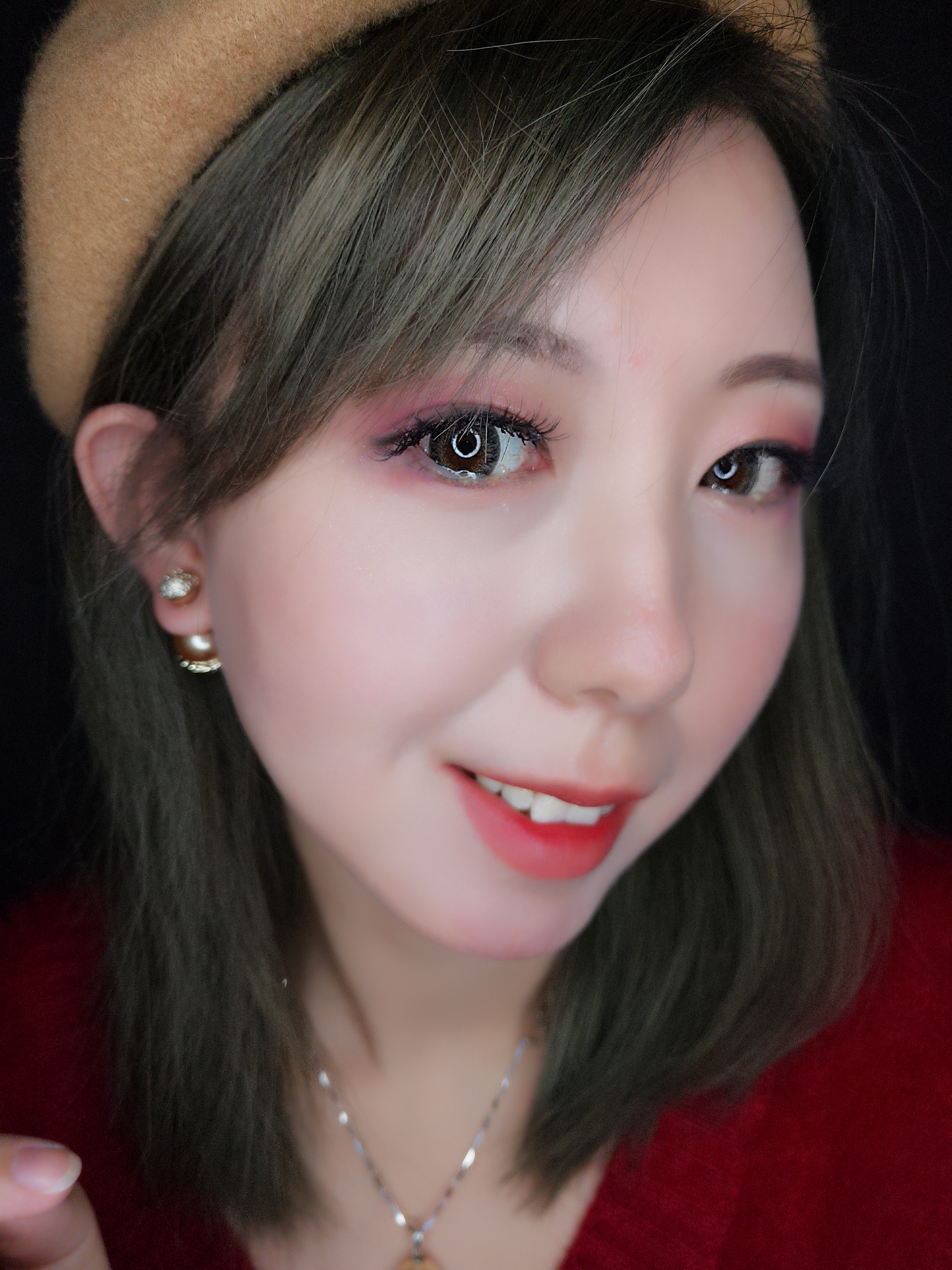 高甜约会妆,约会减龄妆