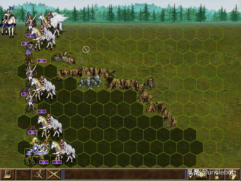 英雄无敌3打比蒙的图,英雄无敌3死亡阴影与深渊号角