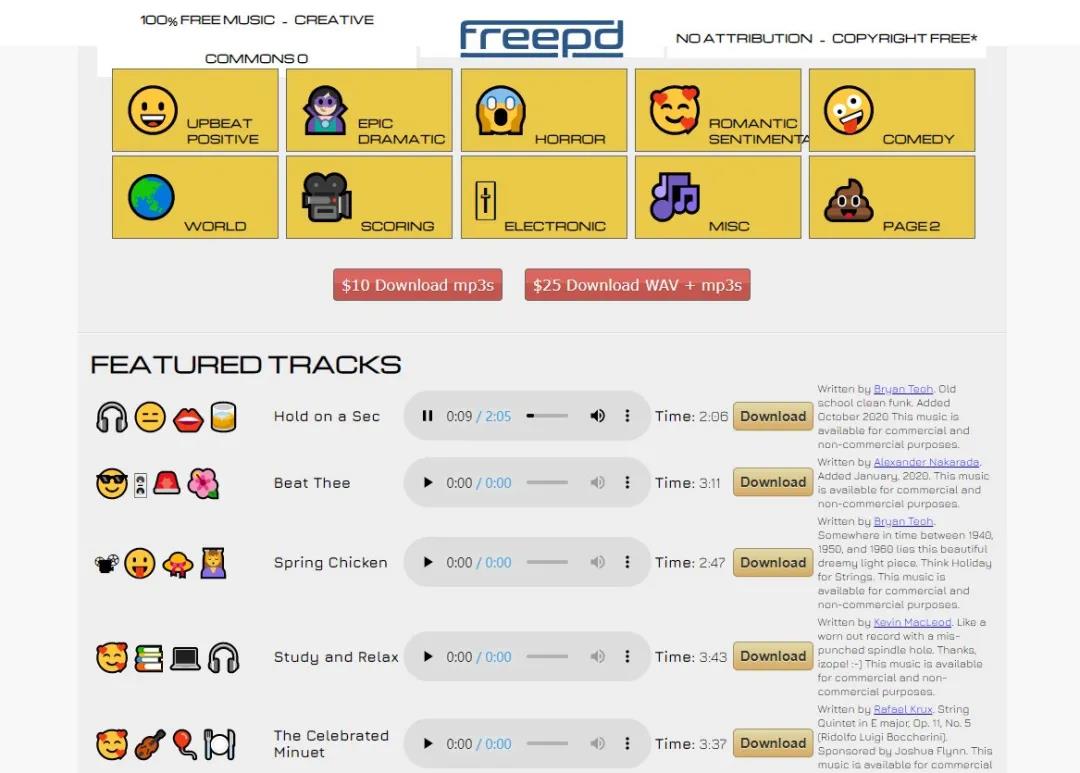 三个免费下载的音乐网站,音乐素材无版权的怎么找
