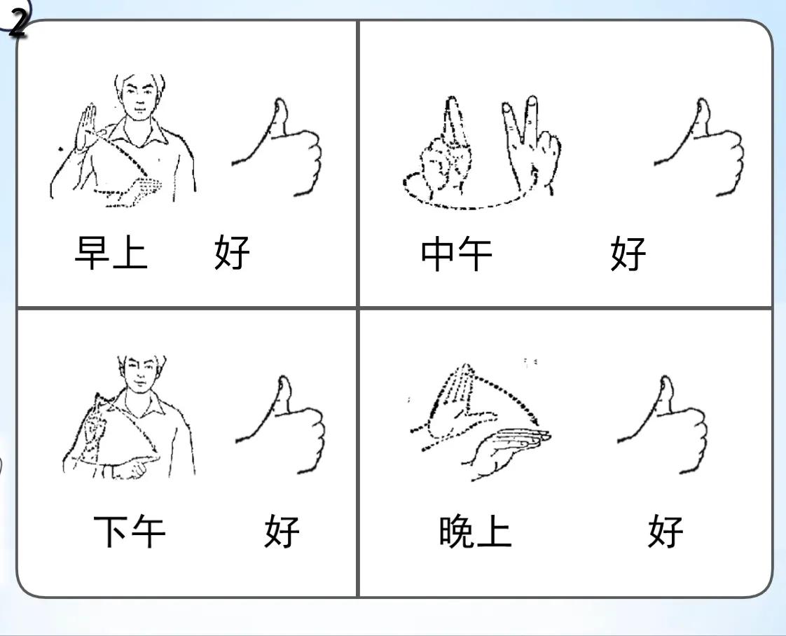 和聋人简单的交流使用的日常手语,和聋人相处的手语