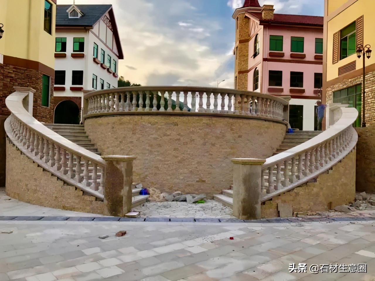 石材栏杆高档,天然石材栏杆样式