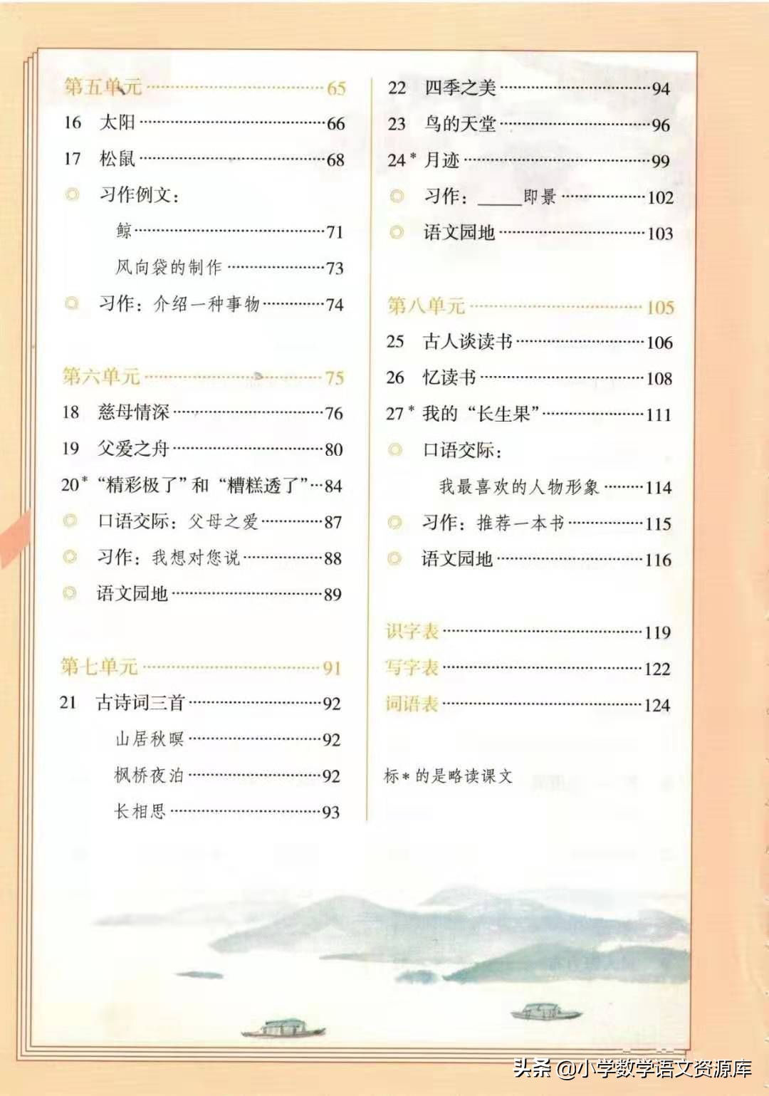 五年级上册语文电子版完整版,五年级语文上册电子版课本完整版