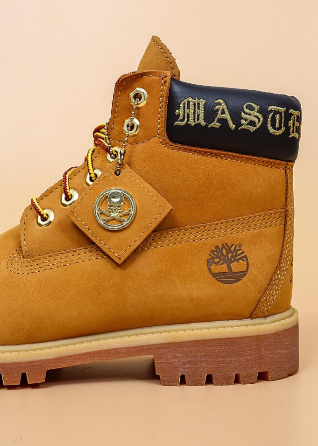 timberlandxmastermind联名马丁靴,mastermindjapan联名timberland