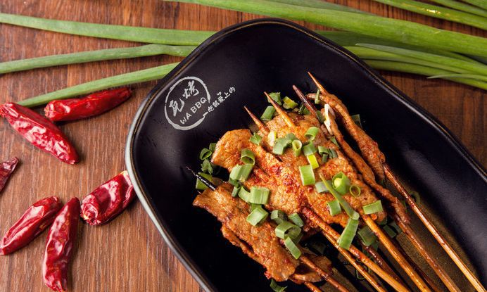 坝子村羊烧烤,成都坝子里烧烤