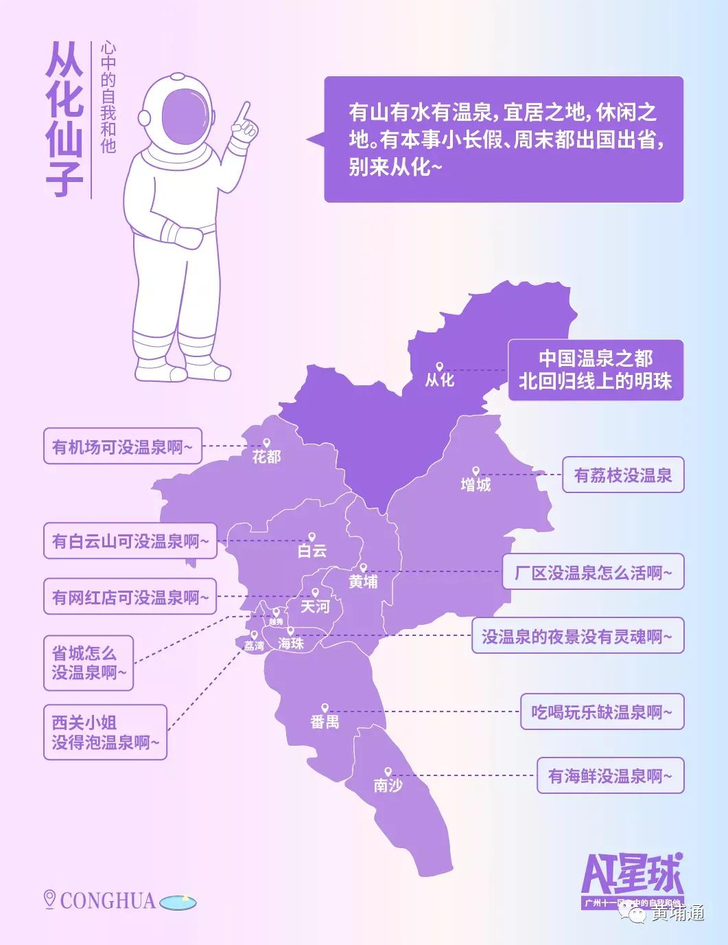 广州11个区是哪些特色,广州人眼中的十一区
