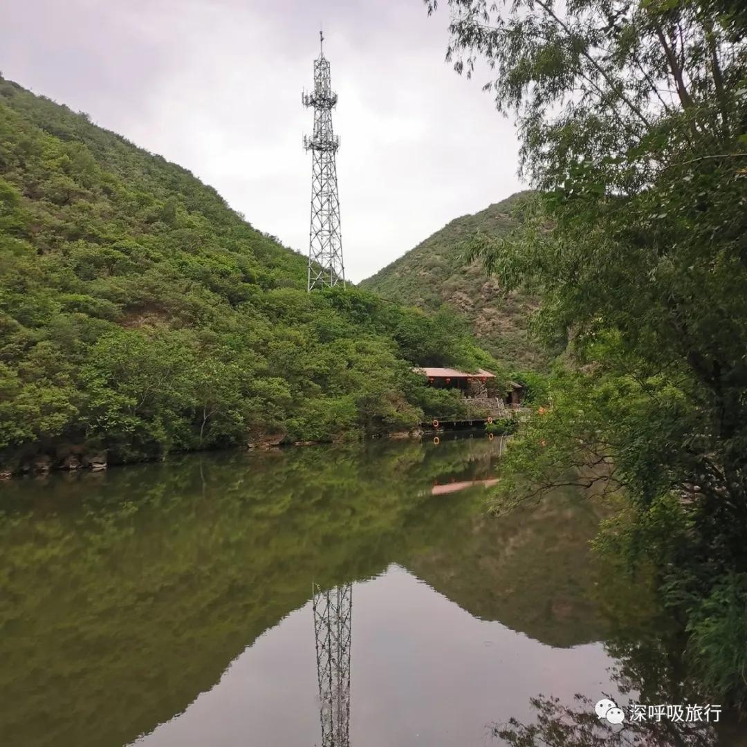门头沟双龙峡小火车视频,京西小九寨百瀑谷