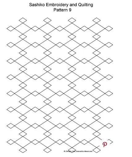 刺子绣基础教程,最简单的刺子绣教程