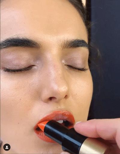 爱马仕口红33号色怎么涂能显白,爱马仕口红李佳琦推荐色