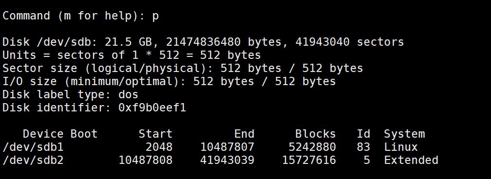linux磁盘管理挂载方法,Linux磁盘管理