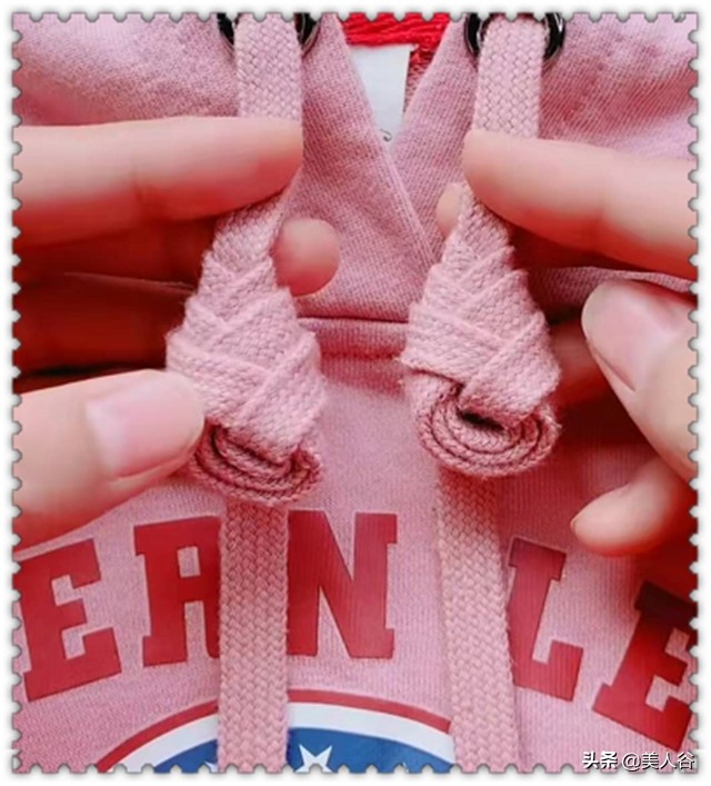 今年流行的卫衣绳子打结方法,卫衣的绳子要怎么打结才好看