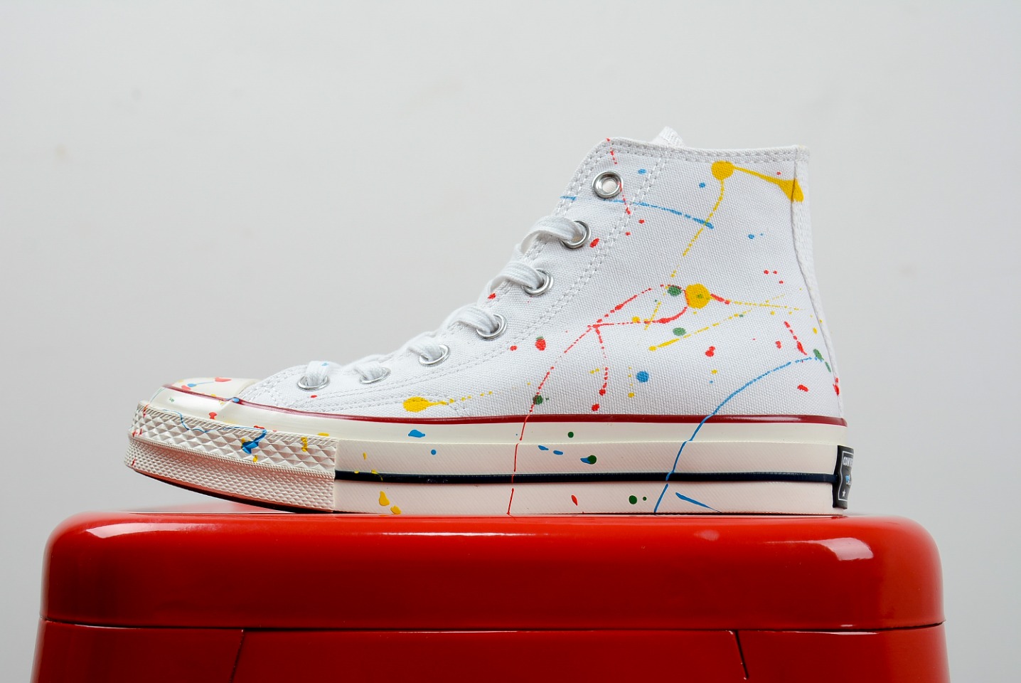 匡威 1970S泼墨系列 彩绘涂鸦 夏日多彩高低帮 Converse 70s