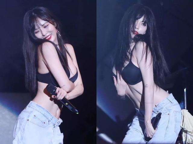 泫雅CK代言写真发布，简单性感才是她的路线